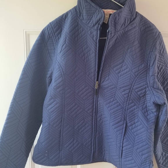 3/ $25 quilted jacket in beautiful indigo colour. - Picture 1 of 4